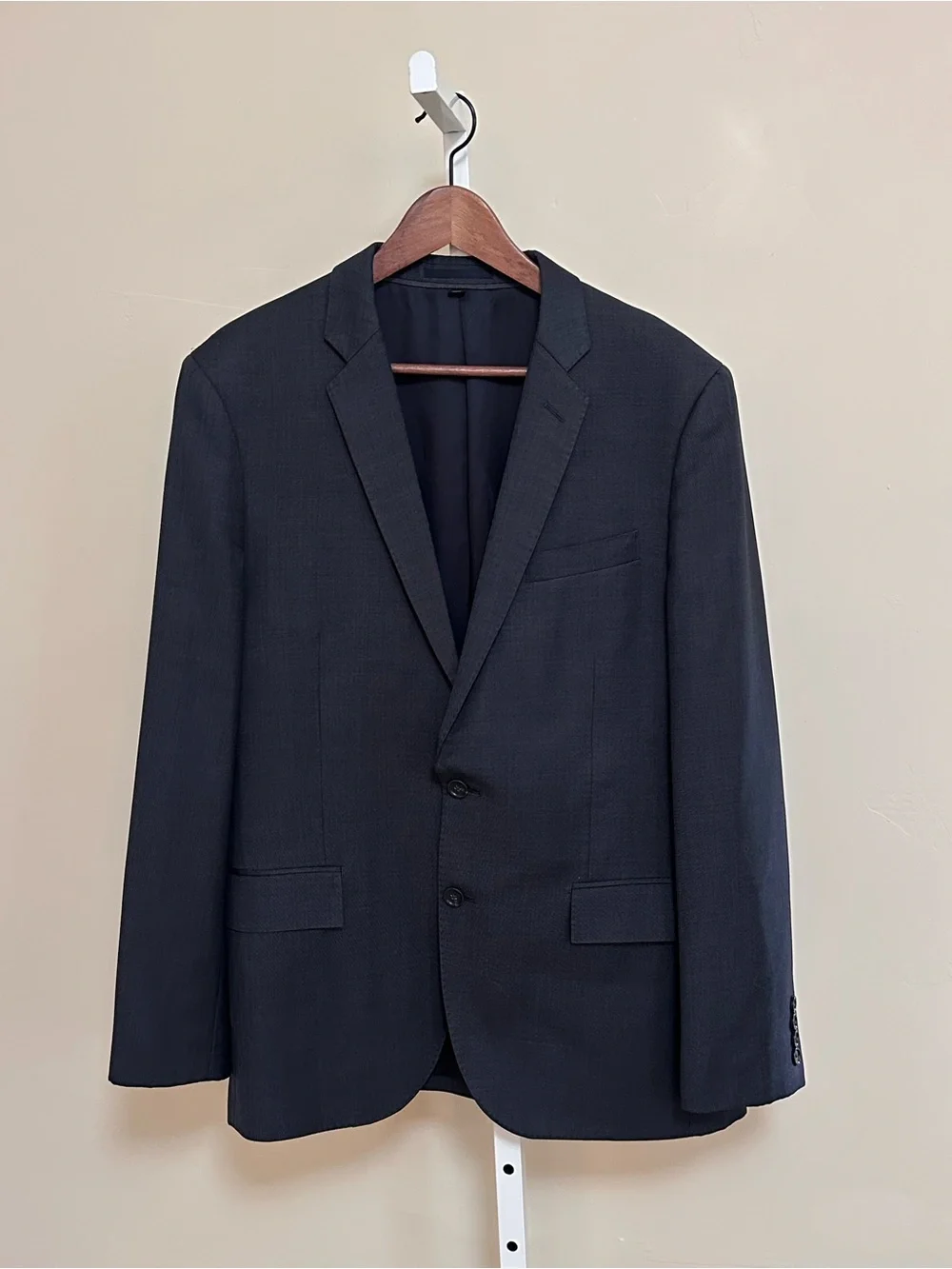 J.Crew Ludlow 42R Tollegno 1900 Italian Wool Blazer Sport Coat Charcoal Gray
